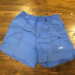 Aftco blue shorts